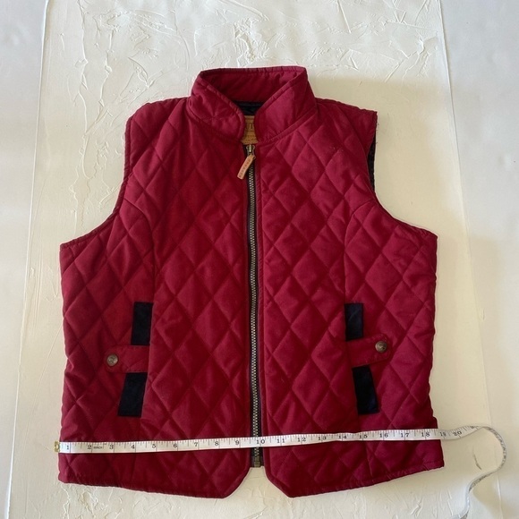 Outback Trading Company Red Quilted Vest - Picture 9 of 11